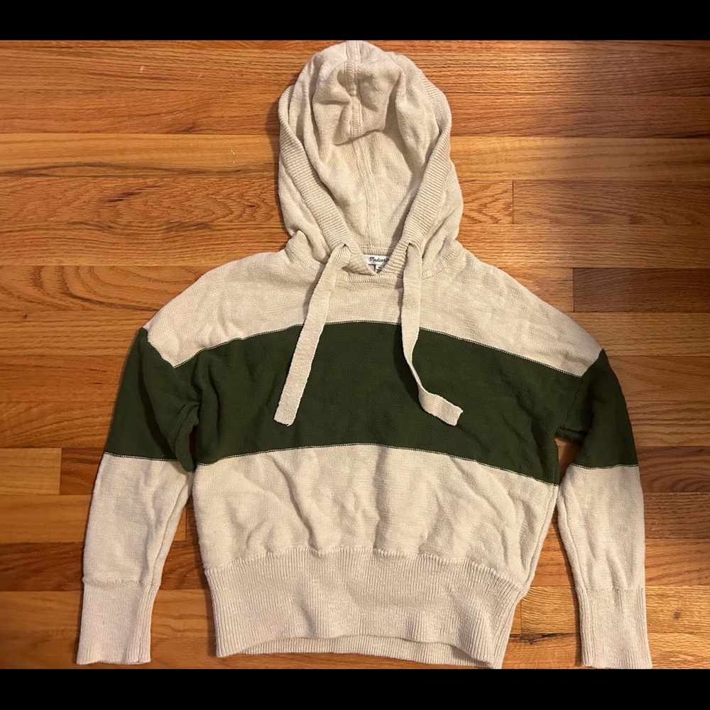 Madewell sweatshirt with hood